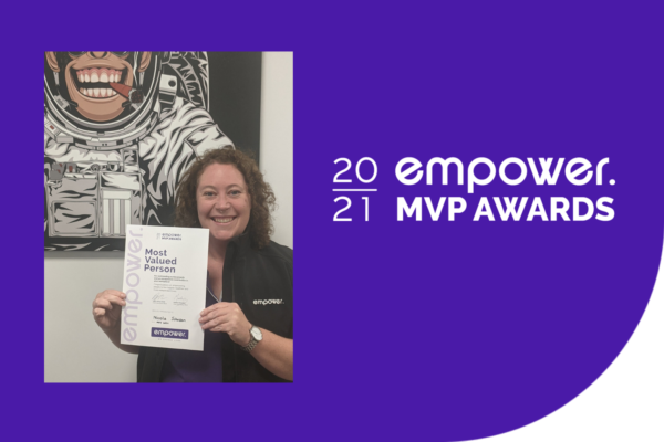 Nicola Johnson - Most Valued Person, May 2021 winner