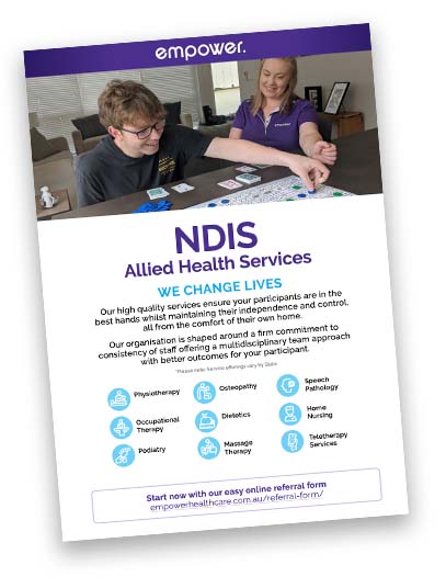 Ndis Allied Health Services Empower Healthcare