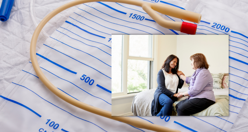 At home catheter care provided by Empower Nurses Empower Healthcare