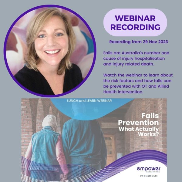 Falls Prevention Webinar Recording SoMe