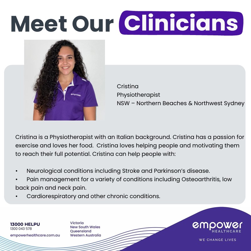 NSW Physio Cristina