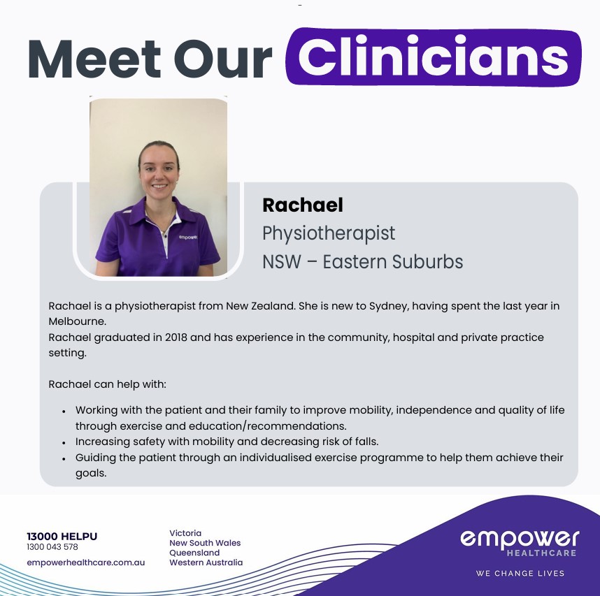 NSW Physio Rachael